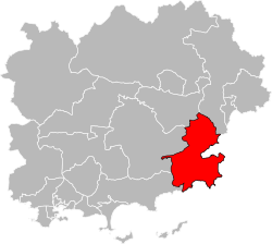 Сент-Максим на карте