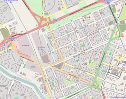 На карте Киева