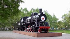 Паровоз Ел-629 на станции Уссурийск.jpg