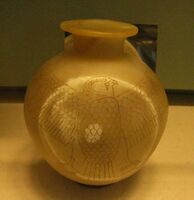 Alabaster globular vase of Unas (Louvre) 032007 27 det.jpg