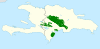 Calyptophilus frugivorus map.svg