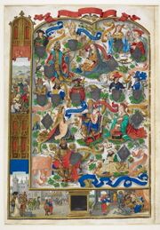 Genealogia dos Reis de Portugal (BL Add MS 1253) - f.5r.jpg