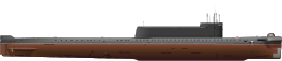 Hotel III class SSBN.svg