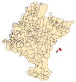 Navarra - Mapa municipal Petilla de Aragón.svg