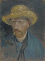 Zelfportret met strohoed en pijp - s0068V1962v - Van Gogh Museum.jpg