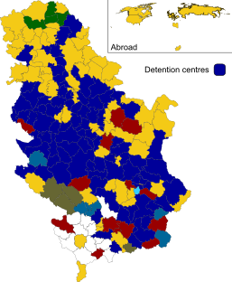 2012 Serbian presidential election by municipality first round.svg
