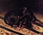 Bazille - Le chienne Rita endormi.jpg