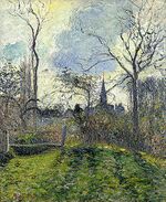 Camille Pissarro - The Bell Tower of Bazincourt.jpg