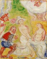 James Ensor - A Famous Person, Jef Vogelpik and Paul Rubens Ogling Plump Women (1).jpg