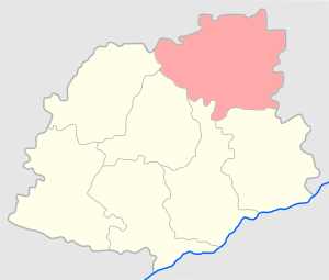 Келецкий уезд на карте