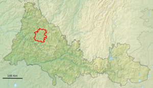 Красногвардейский район на карте