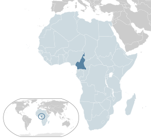 Location Cameroon AU Africa.svg