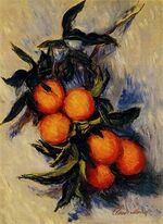 Monet - branch-of-orange-bearing-fruit.jpg
