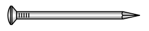 Round head nail.svg