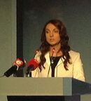 Samopomich's presentation. Hanna Hopko.JPG