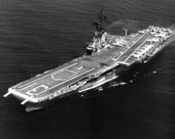 USS Bon Homme Richard (CVA-31) underway at sea c1965.jpg