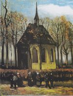 Van Gogh - Die Kirche von Nuenen mit Kirchgängern.jpeg
