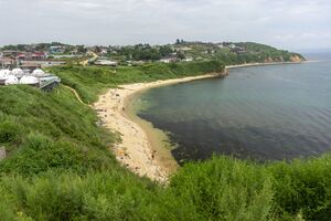 пляж Астраханка