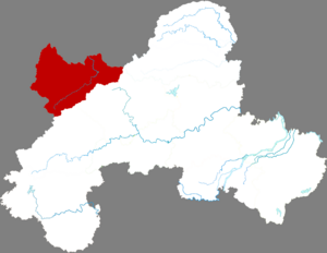 Тунгу на карте