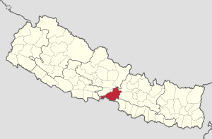 Читван на карте