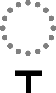 Down tack below.svg