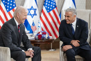President Biden met with Prime Minister of Israel Yair Lapid in Jerusalem - 2022.jpg