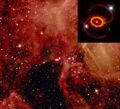 Сверхновая звезда SN 1987A