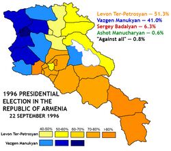 1996 Presidential election in Armenia.jpg