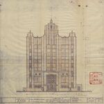 Architectural drawing Gonda Bank of Communications.jpg