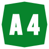 Autostrada A4 Italia.svg