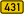 Bundesstraße 431 number.svg