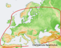 Distribution map Campanula rapunculus.png