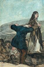 Goya - Ejecución de una bruja, Ca. 1820 - 1824, 333 (8616).jpg