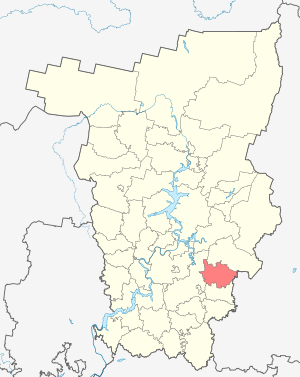 Берёзовский район Берёзовский муниципальный округ на карте