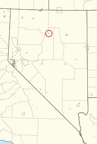 Баттл-Маунтин на карте