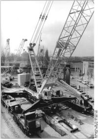 Краны TAKRAF на выставке, г. Лейпциг