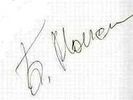 Изображение автографа