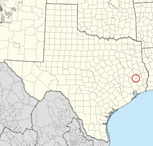 Алабама-Коушатта на карте