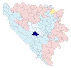 Горни-Вакуф-Ускопле на карте