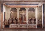 Giotto di Bondone - Scenes from the Life of Saint Francis - 3. Apparition at Arles - WGA09305.jpg