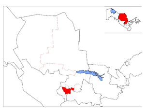 Карманинский район на карте