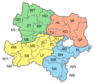 Вальдфиртель на карте