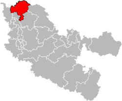 Йюс на карте