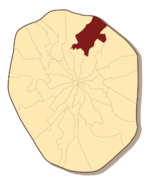Бабушкинский район на карте 1978 года