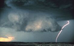 Wall cloud with lightning - NOAA - rotated.jpg