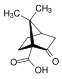 7,7-dimethyl-2-oxobicyclo-2.2.1-heptane-1-carboxylic acid.svg