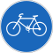 Radweg/Piste ou bande obligatoire pour les cycles/Pista ciclabile