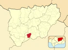 Расположение муниципалитета Камбиль на карте провинции