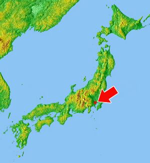 Tokio на карте