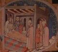 Венгерский король Андраш I на смертном одре